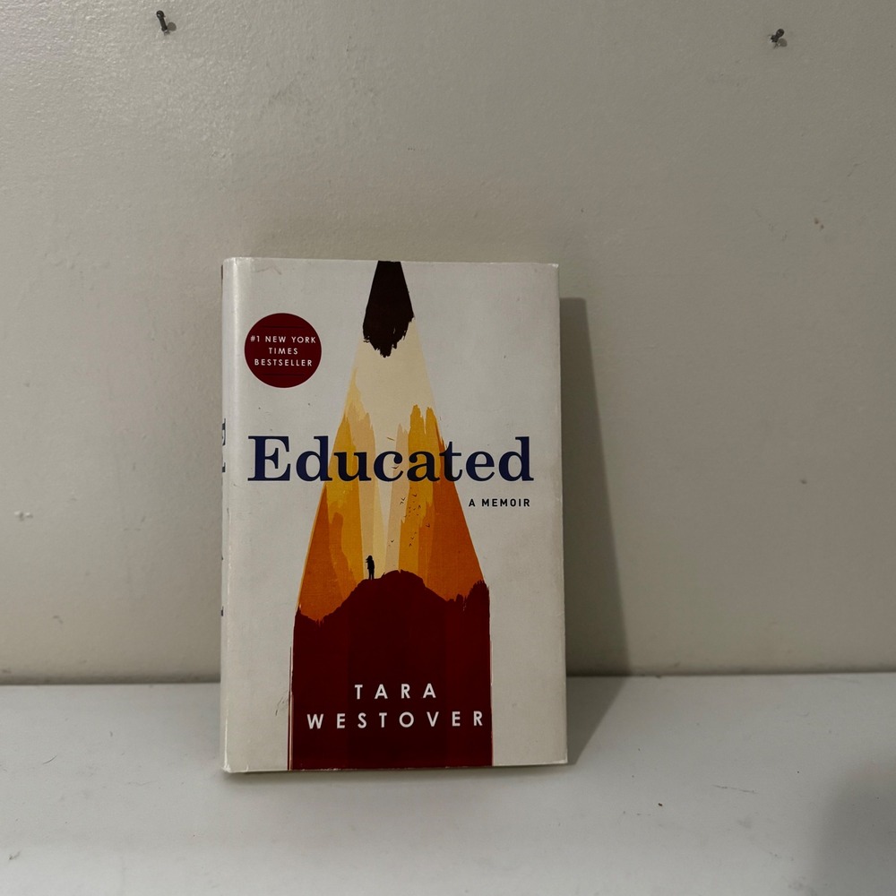 Educated A Memoir by Tara Westover Hardcover Book m